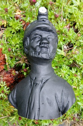 Coal miner figure tower - miner,