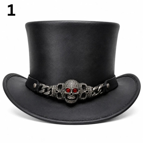 Handmade black genuine leather - genuine,