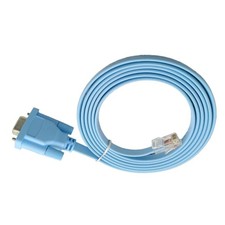 DB 9Pin RS232 Serial To RJ45 Ethernet Adapter LAN Console Cable Cisco Router UK