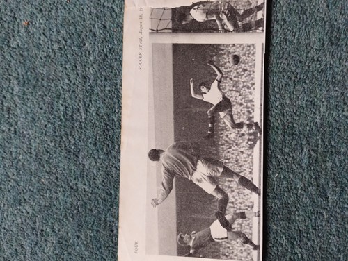 Zz16 ephemera 1962 football - zz16,