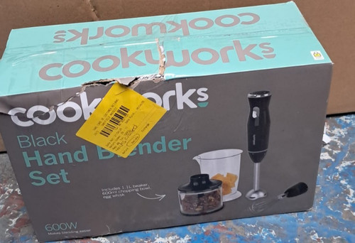 Hand blender set - 3-in-1, 600w