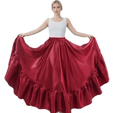 Satin Skirt Belly Dance