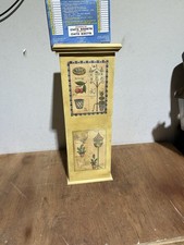 Vintage Wood Entryway Umbrella/Canes / Walking Stick Holder Handcrafted Stand 