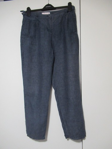 Gharani strok blue - gharani, linen