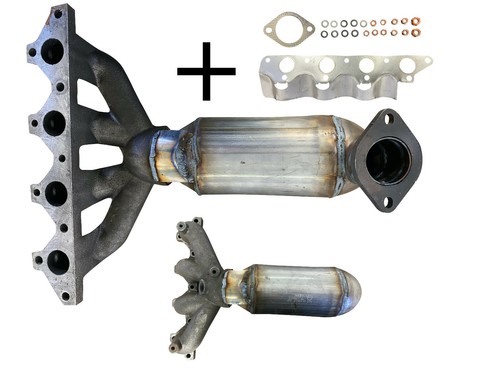 New catalytic converter - new,