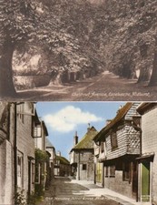 Sussex MIDHURST Chestnut Ave Wool Lane stamp Postcard BULK AVAILABLE See DESC