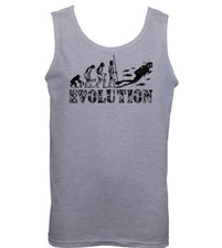 Scuba Diving Evolution Mens Funny Vest Snorkel Equipment Gear Sea Air Tanks