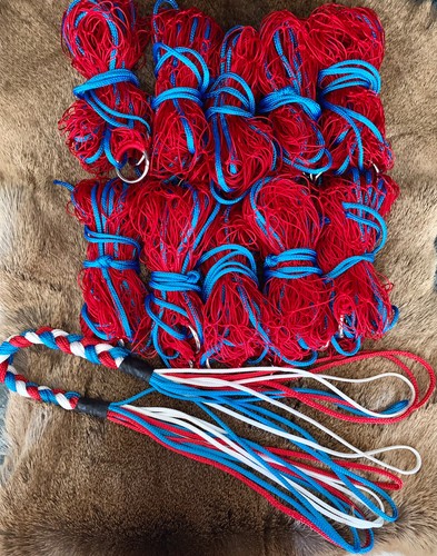 Red 4ft nylon - x,