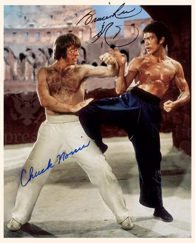 Bruce lee chuck - lee, 8.5x11