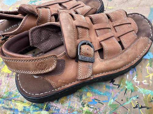 Earth shoe brown - shoe, leather
