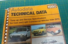 AUTODATA BOOK - TECHNICAL DATA