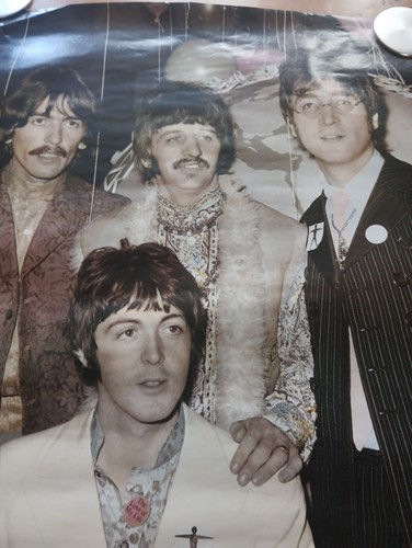 The beatles vintage poster - beatles,