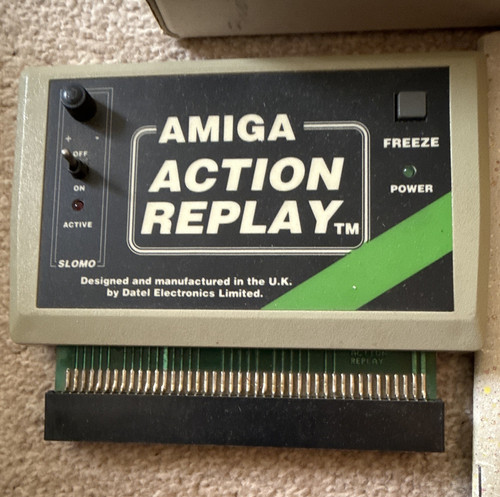 Datel electronics amiga action - datel,