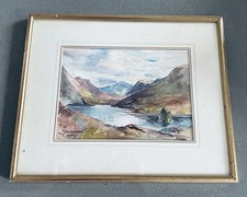 Watercolour Painting Framed By