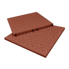 Flat roof promenade - roof, red