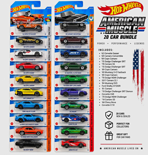 Hot wheels american muscle - hot,