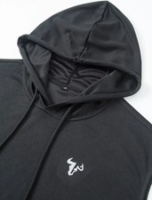 Mens Sleeveless Hooded T-shirt Casual Bullhead Design Bodybuilding Muscle Vest