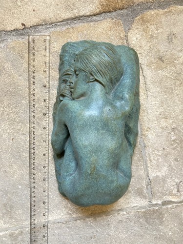 Sculpture sleeping woman - of,