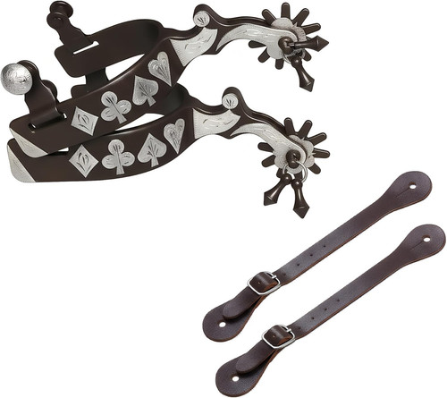 2pcs horse spurs - spurs, cowboy