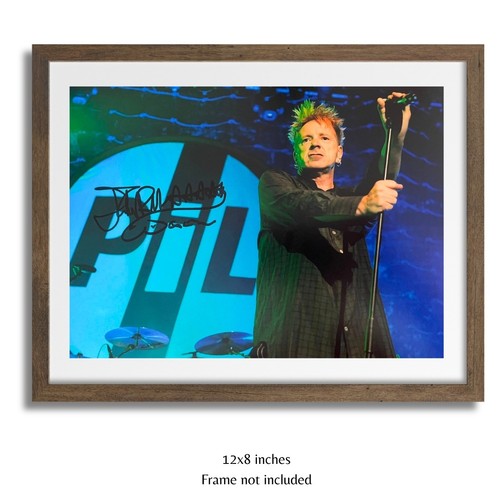 John lydon hand signed johnny - john,