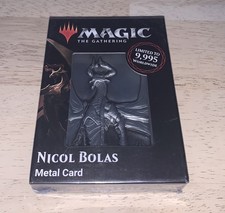 Nicol Bolas Metal Card Magic