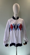 VTG 80s ADIDAS IVAN LENDL Jacket Vintage Retro Tracksuit WEST GERMANY L LARGE
