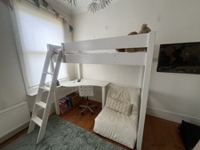 Single High Sleeper Bed With