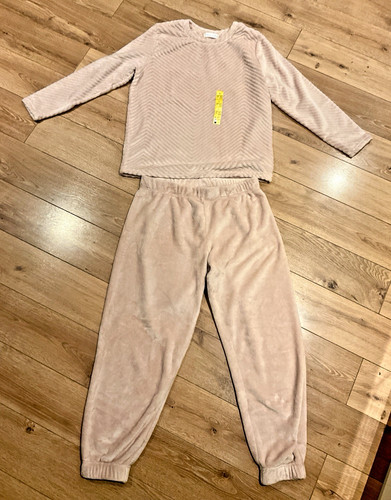 Pink ladies fleece pyjamas - ladies,