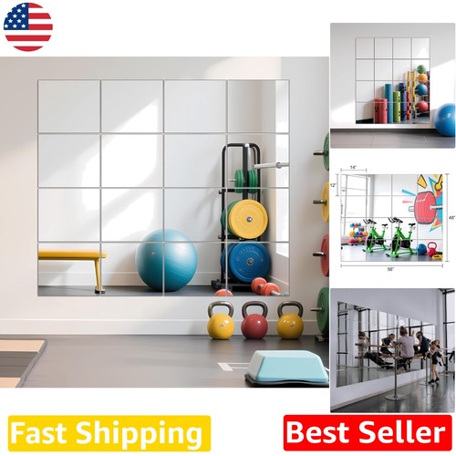 16pc x12 real glass - 14"x12", mirror