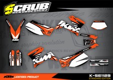 KTM graphics SXC 625 640 660 LC4 1999 - 2007 Decal set SCRUB  * ENDURO * LC4-E