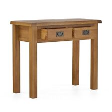 Oak Dressing Table 2 Drawers