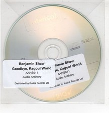 (HF705) Benjamin Shaw, Goodbye Kagoul World - DJ CD