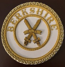 Berkshire Craft Provincial Grand Swordbearers Dress Apron Badge