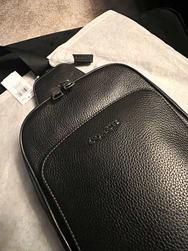 Coach black leather - coach,