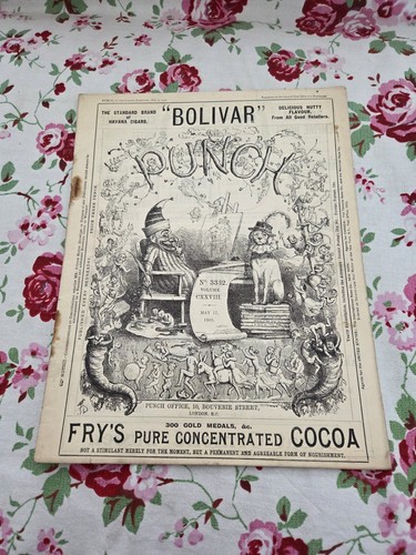 Antique punch magazine 3332 - magazine, no