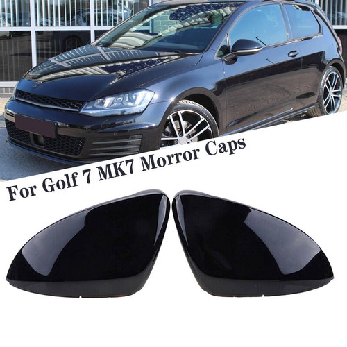 Glossy black rearview - black,