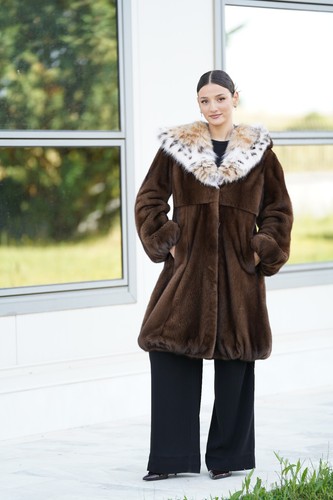 Luxury mink fur - fur, coat