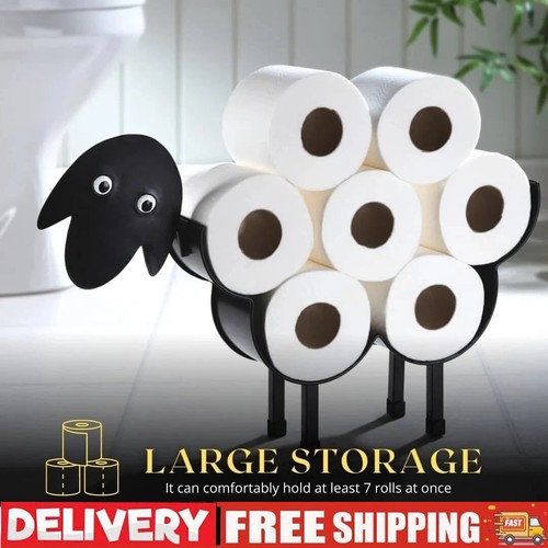 Toilet roll holder sheep free - roll,