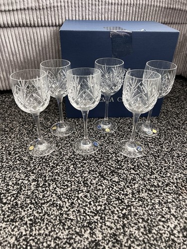 Bohemia crystal wine - 6,