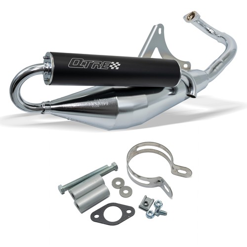 Exhaust tecnigas tre chrom - exhaust, -chrom-