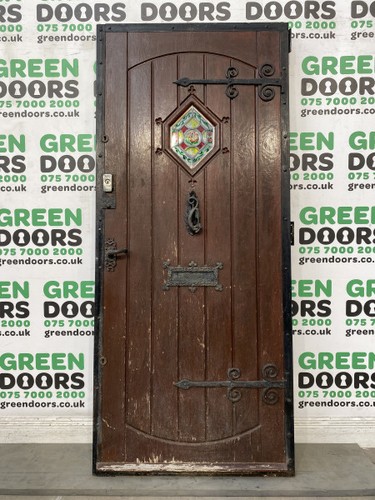 Timber wooden front door - wooden,