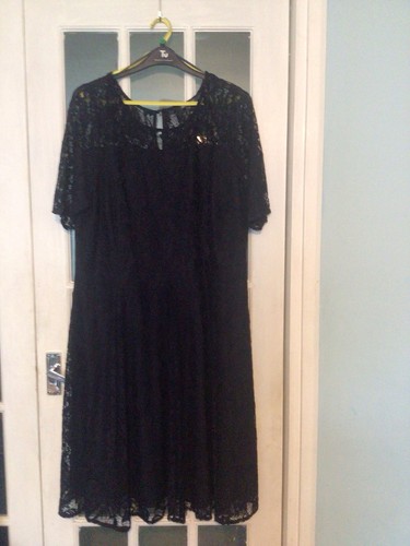 Blue navy dress lacey special - dress,