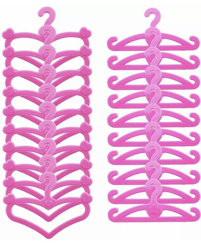 Pink dolls hangers made for - 5,