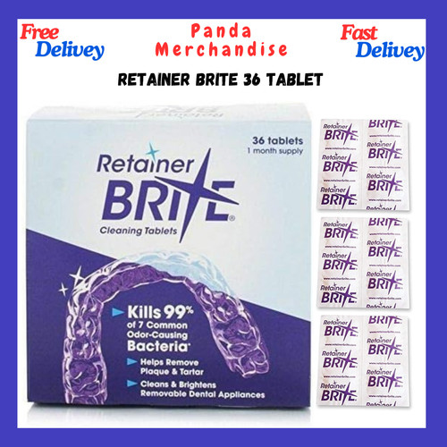 Retainer brite tablets - retainer,