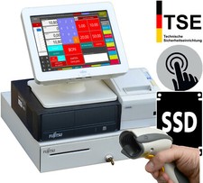 Tse Till Retail Catering Touchscreen Receipt Printer Scanner Cash Drawer KA38SSD