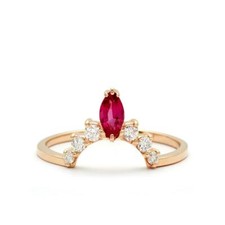0.4ct Simulated Pink Ruby