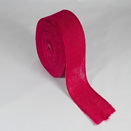 Burgundy hessian burlap - burgundy,