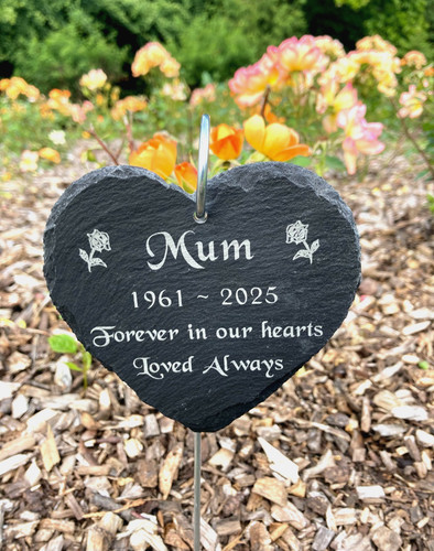Personalised engraved memorial - engraved,