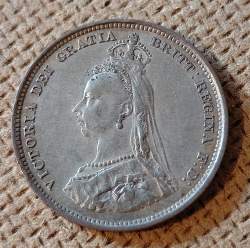 Coin victoria one - one, shilling