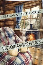 cozy cabin winter tapestry
